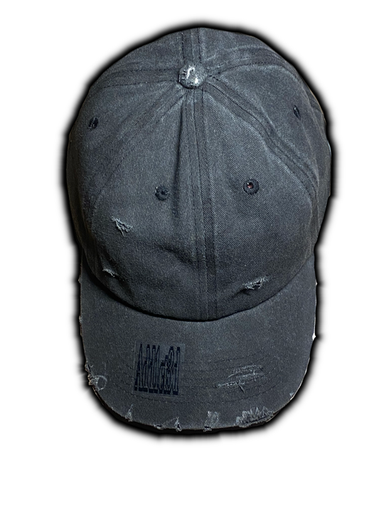 "LIMITED" DISTRESSED ACID WASHED ADD1CT3D CAP