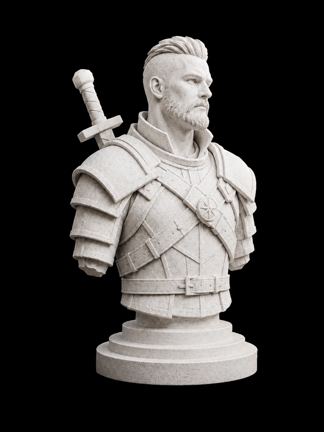 Custom 3D statue created from a single photograph